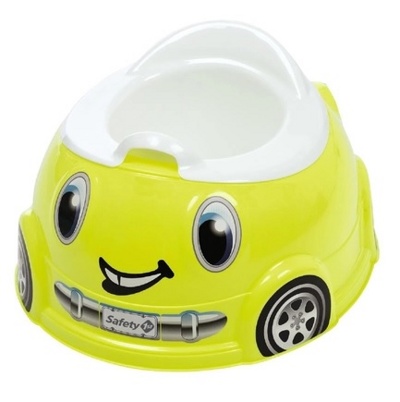 Детский горшок Safety1st FAST&FINISHED POTTY WHITE AND LIME  - фото2