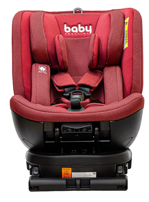 Автокресло детское Baby Prestige UNIVERSAL I-FIX 360° (Red) - фото3