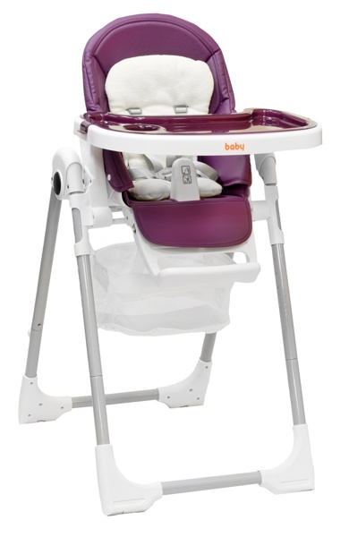 Стульчик для кормления Baby Prestige Junior LUX+ДУГА  (Цвет Purple) - фото3