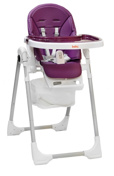 Стульчик для кормления Baby Prestige Junior LUX+ДУГА  (Цвет Purple) - фото2