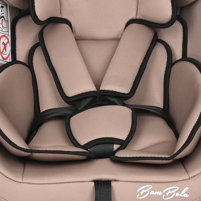 Автокресло BamBola Minori Isofix Светло/Коричневый - фото6