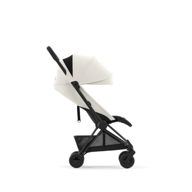 Прогулочная коляска  Cybex Coya Matt Black Frame Off White - фото5