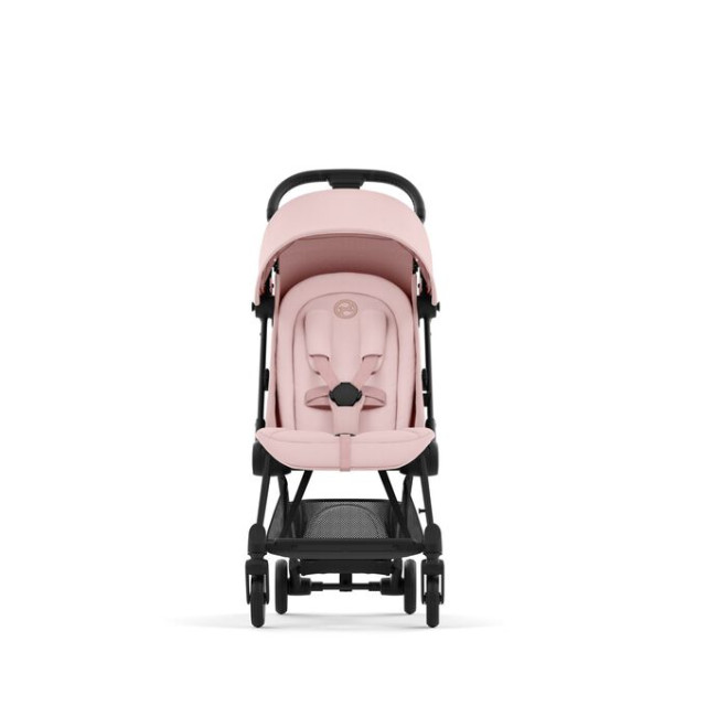 Прогулочная коляска  Cybex Coya Matt Black Frame Peach Pink - фото2