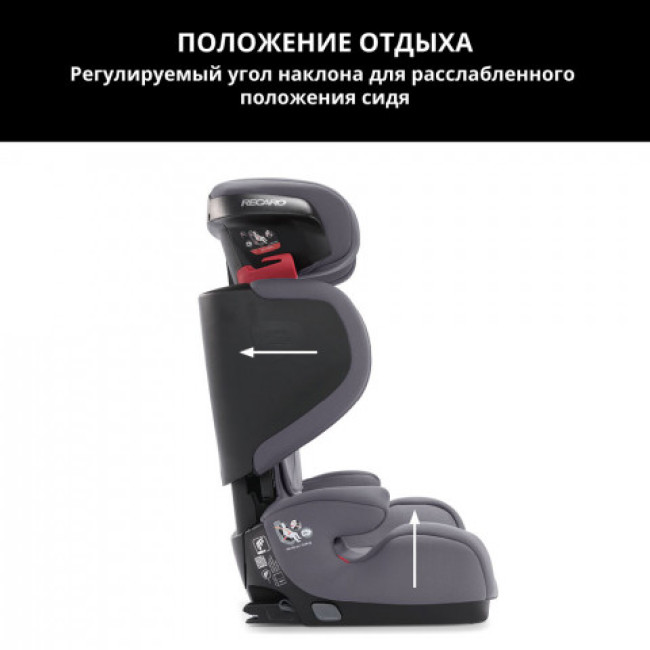 Автокресло Recaro Mako Core 2  deep black - фото3