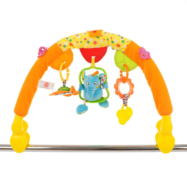 BIBA TOYS Дуга на коляску Слоненок  - фото2