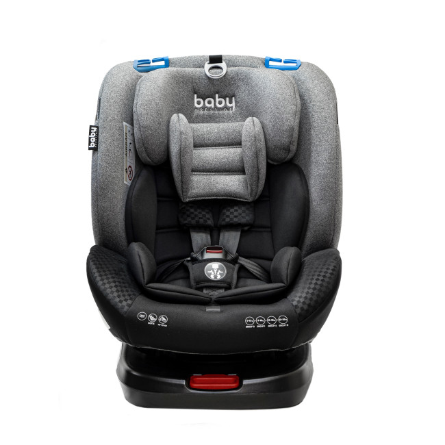 Автокресло детское BABY PRESTIGE CRUISERFIX 360 LIGHT GREY - фото2