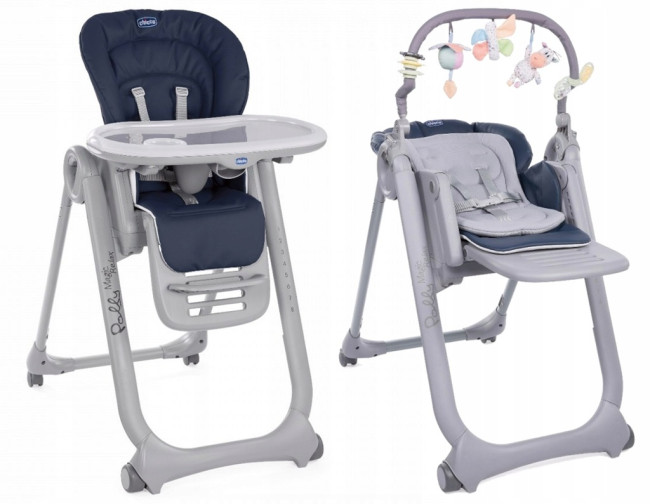 Chicco Стульчик POLLY MAGIC RELAX, INDIA INK - фото4