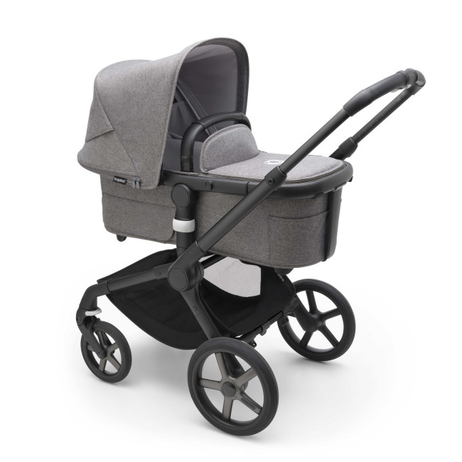 Коляска 2 в 1 Bugaboo Fox 5 Complete BLACK/GREY MELANGE - фото3