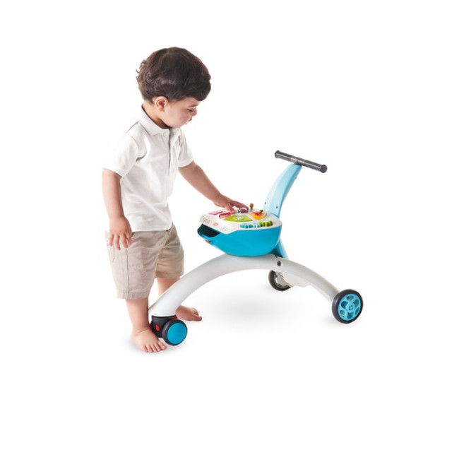 Каталка 5 в 1; синяя TINY LOVE 5IN1 WALK BEHIND&RIDE ON BLUE (2222190081) - фото5
