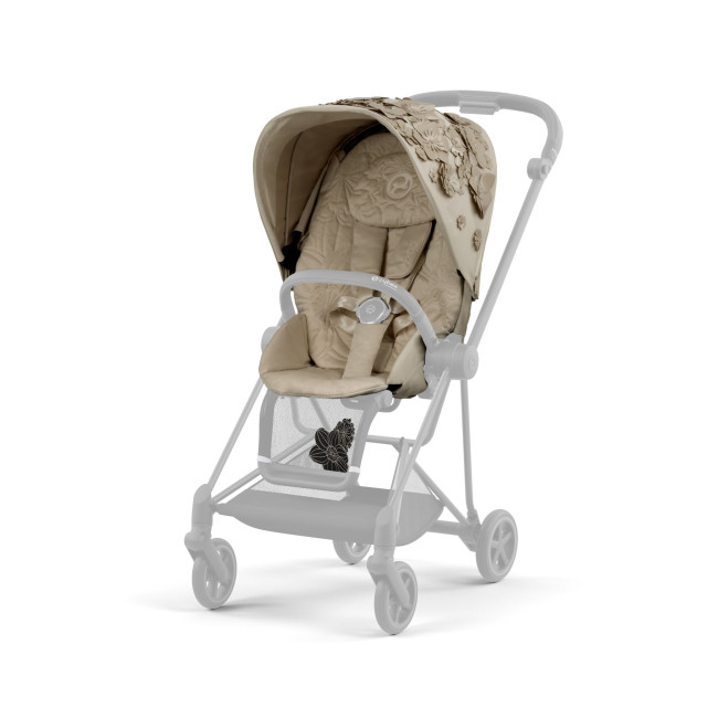 Коляска 2 в 1 Cybex Mios III Simply Flowers Nude Beige - фото3