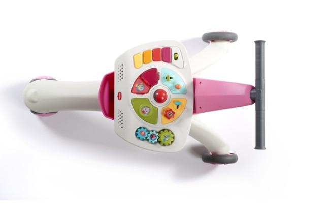 Каталка 5 в 1; розовая TINY LOVE 5IN1 WALK BEHIND&RIDE ON PINCK (2222190111) - фото4