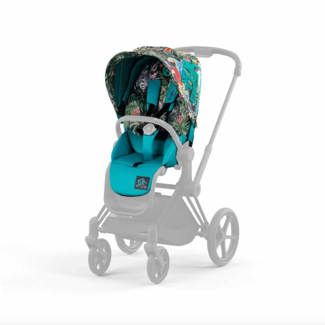 Коляска 2 в 1 Cybex Priam IV DJ Khaled We The Best на шасси Rosegold - фото2