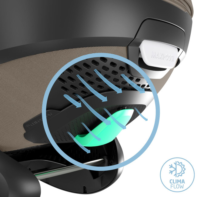 Автокресло детское Maxi-Cosi Pebble 360 Pro2 Twillic Truffle - фото3