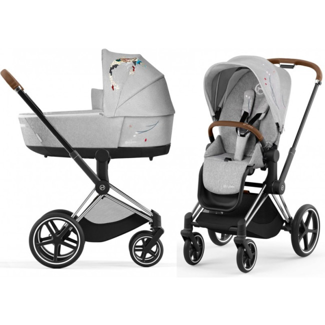 Коляска 2 в 1 Cybex Priam IV Fashion Edition Koi - фото