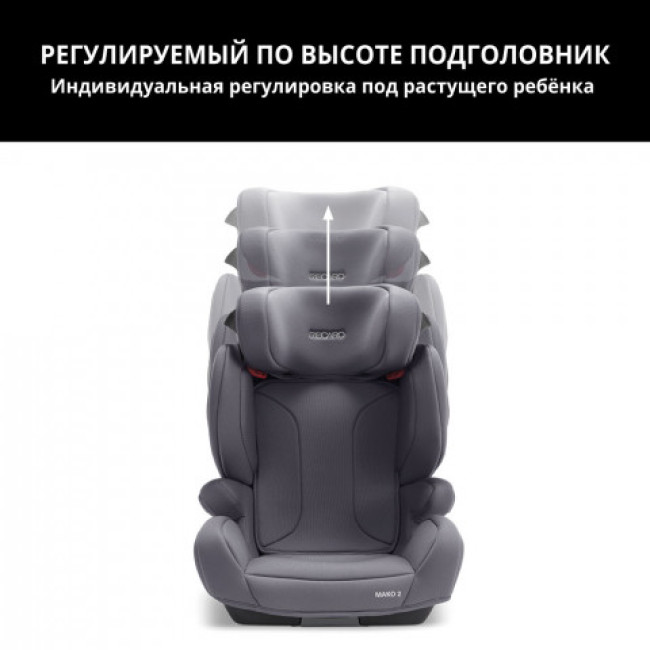 Автокресло Recaro Mako Core 2  deep black - фото2