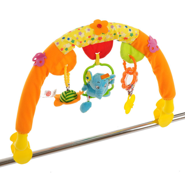 BIBA TOYS Дуга на коляску Слоненок  - фото3