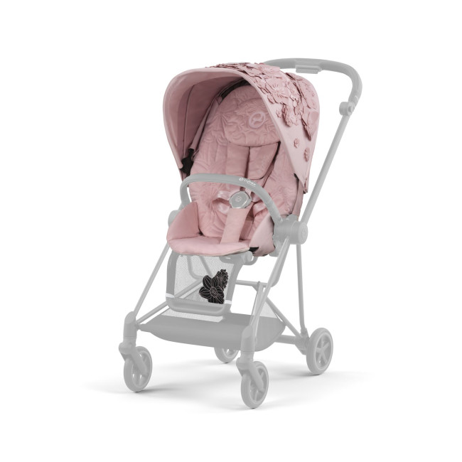 Коляска 2 в 1 Cybex Mios III Simply Flowers Pale Blush - фото3