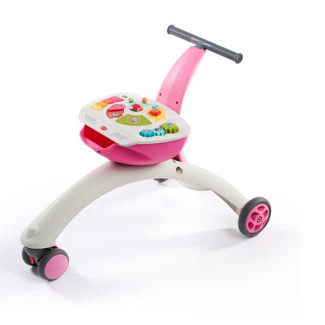 Каталка 5 в 1; розовая TINY LOVE 5IN1 WALK BEHIND&RIDE ON PINCK (2222190111) - фото