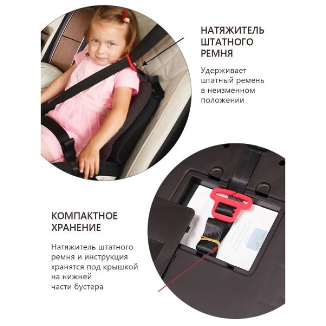 Автокресло Martin noir Elves Gray stage (бустер со спинкой, с Isofix) - фото4