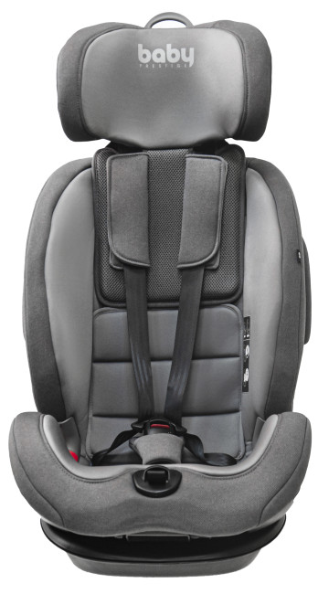 Автокресло детское Baby Prestige EvolutionFix (Dark Grey) - фото4