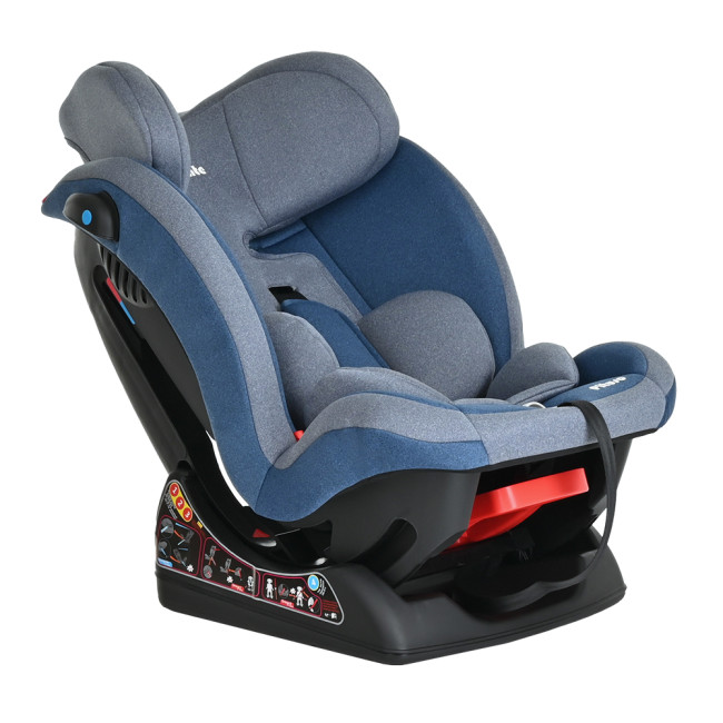 Автокресло Pituso Ruente 0-25 кг Jeans light grey Джинсовыйсветло-серый R202 - фото5
