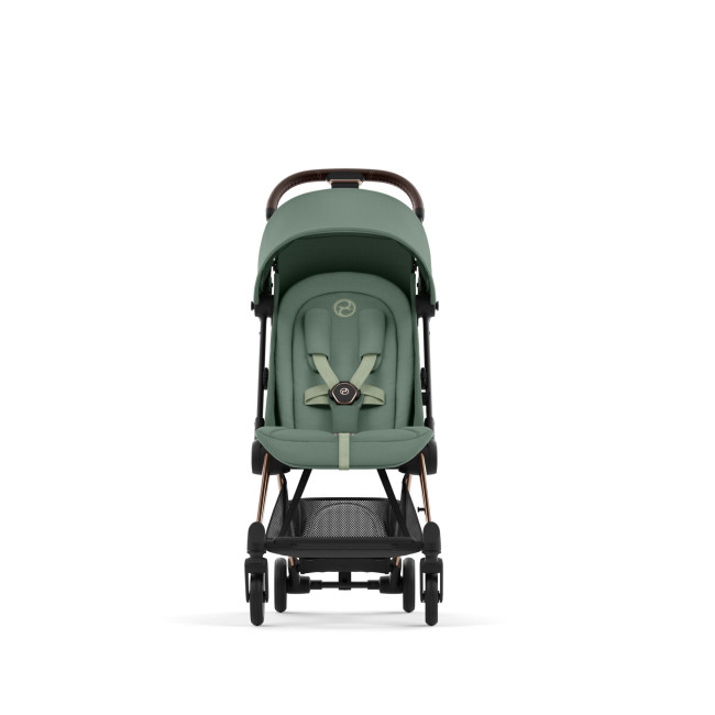 Прогулочная коляска Cybex Coya Rosegold leaf green - фото2