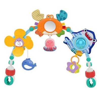 Дуга на коляску Веселый краб Huanger (артикул HE0315) - фото