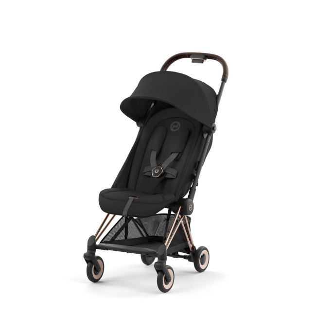 Прогулочная коляска Cybex Coya Rosegold sepia black - фото