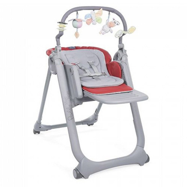 Chicco Стульчик POLLY MAGIC RELAX, scarlet - фото2