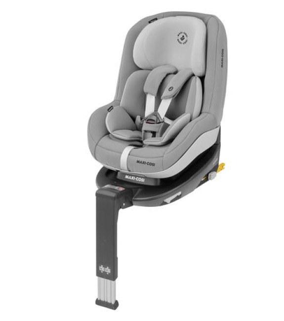 Автокресло Maxi-Cosi Pearl Pro 2 i-Size Authentic Grey с базой  Maxi-Cosi FamilyFix 3 - фото