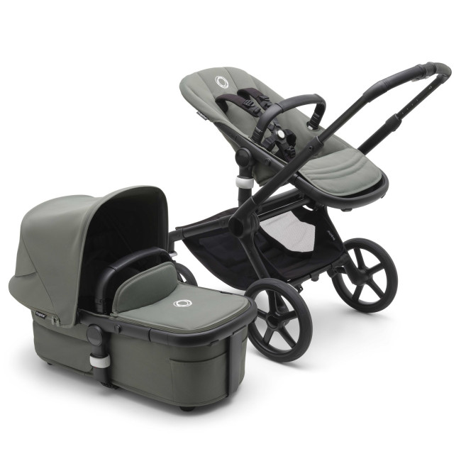 Коляска 2 в 1 Bugaboo Fox 5 Complete BLACK/FOREST GREEN/FOREST GREEN - фото