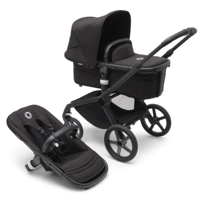 Коляска 2 в 1 Bugaboo Fox 5 Complete BLACK/MIDNIGHT BLACK - фото2