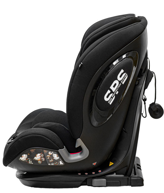 Автокресло детское Baby Prestige EvolutionFix (Black) - фото3