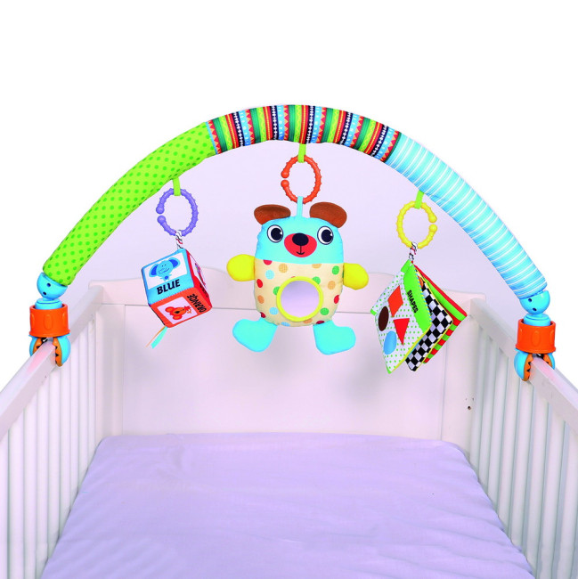  BIBA TOYS Дуга на коляску Веселый мишка  - фото3