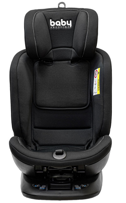 Автокресло детское Baby Prestige UNIVERSAL I-FIX 360° (Black) - фото5