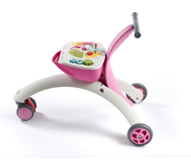 Каталка 5 в 1; розовая TINY LOVE 5IN1 WALK BEHIND&RIDE ON PINCK (2222190111) - фото3