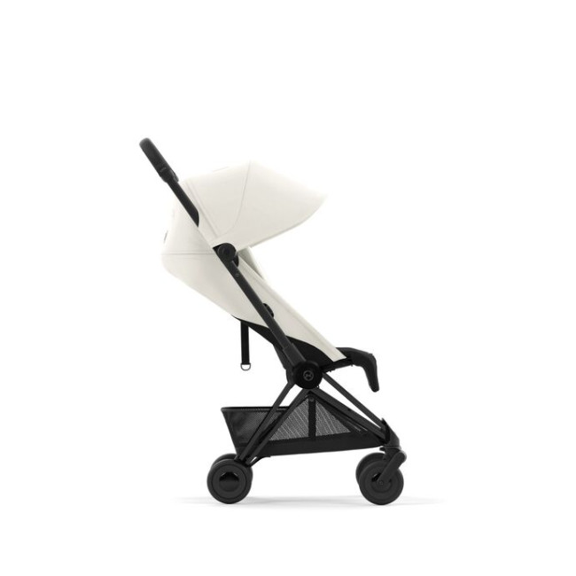 Прогулочная коляска  Cybex Coya Matt Black Frame Off White - фото4