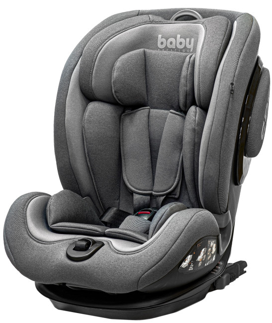 Автокресло детское Baby Prestige EvolutionFix (Dark Grey) - фото