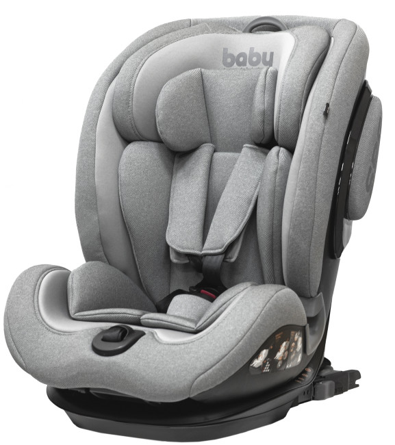 Автокресло детское Baby Prestige EvolutionFix (Mineral Grey) - фото