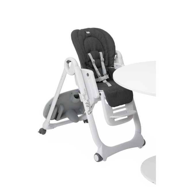 Стульчик для кормления Chicco POLLY MAGIC Relax Grey Melange NEW! - фото4