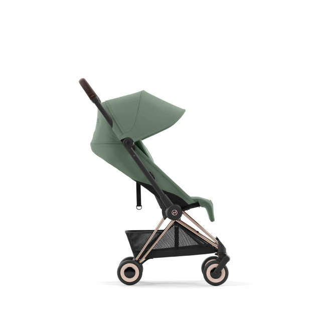 Прогулочная коляска Cybex Coya Rosegold leaf green - фото4