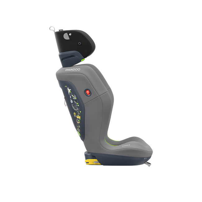 Автокресло Swandoo Charlie i-size Sesame Grey - фото2