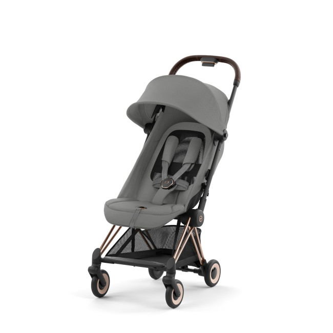 Прогулочная коляска Cybex Coya Rosegold mirage grey - фото3